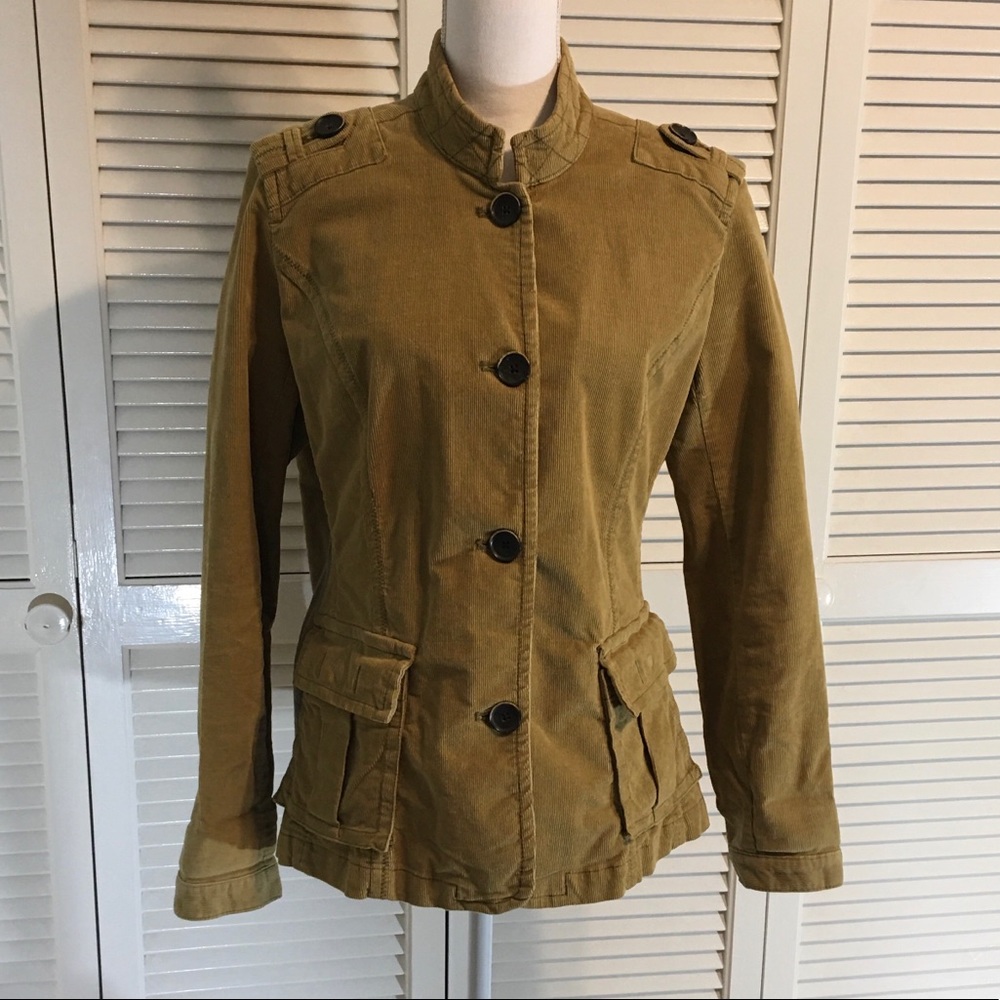 Eddie Bauer Corduroy Tan Jacket XL